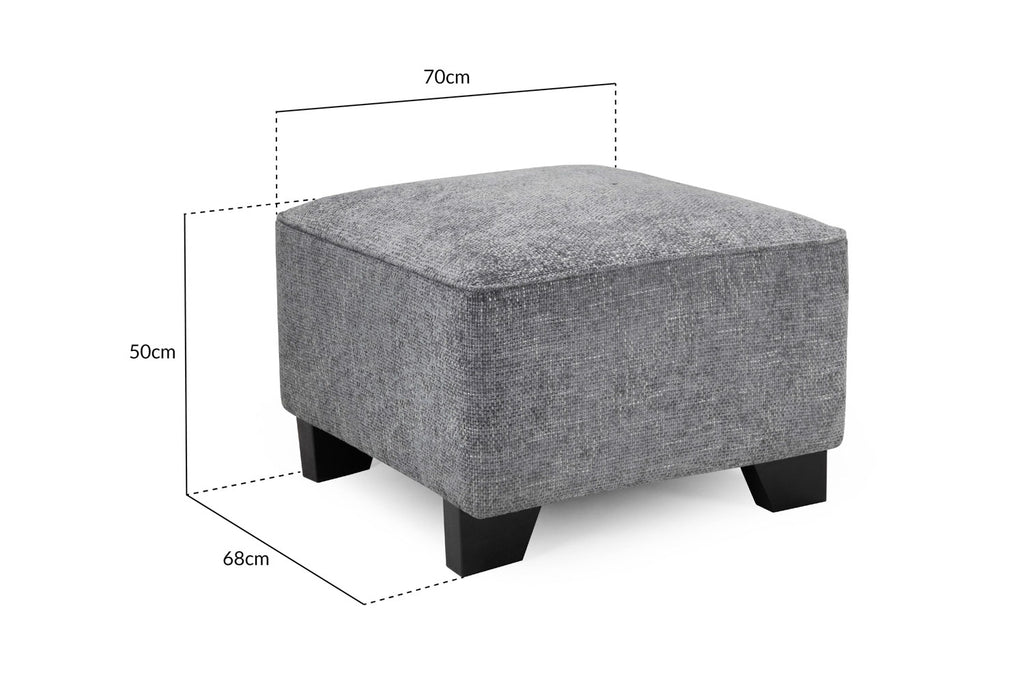 Nebraska Slate Footstool