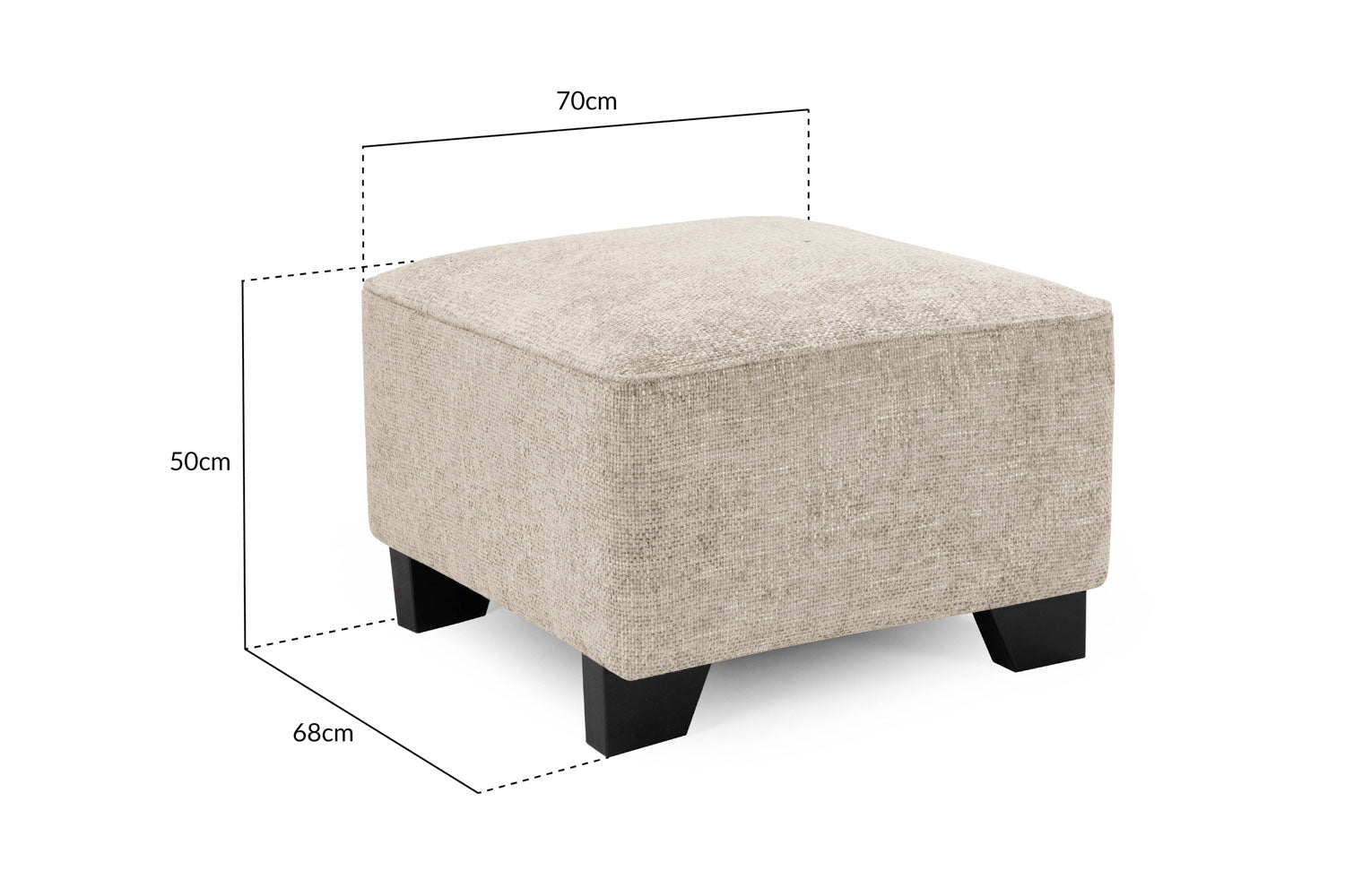Nebraska Footstool Stone