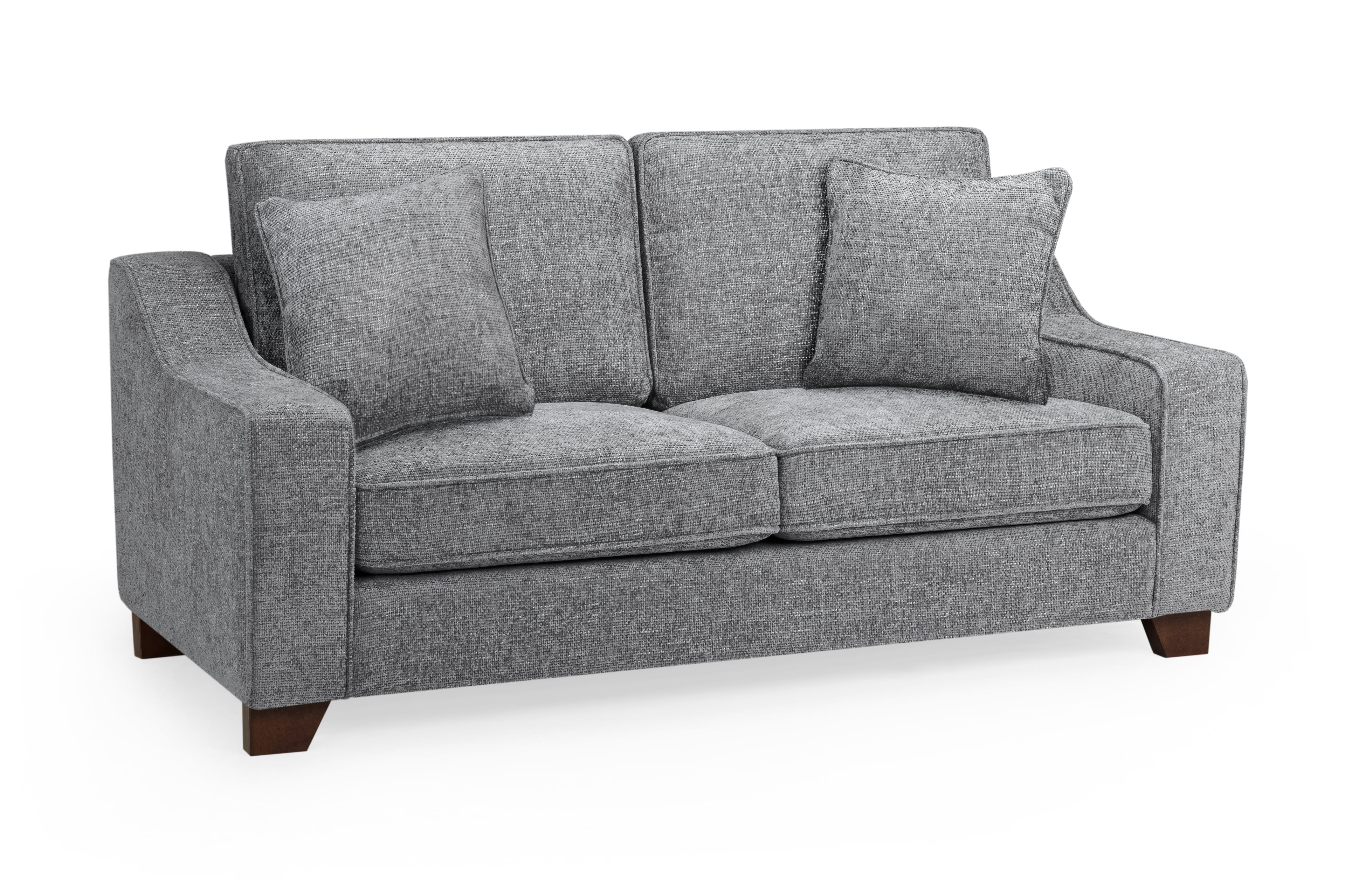 Nebraska Sofa Slate 3 Seater
