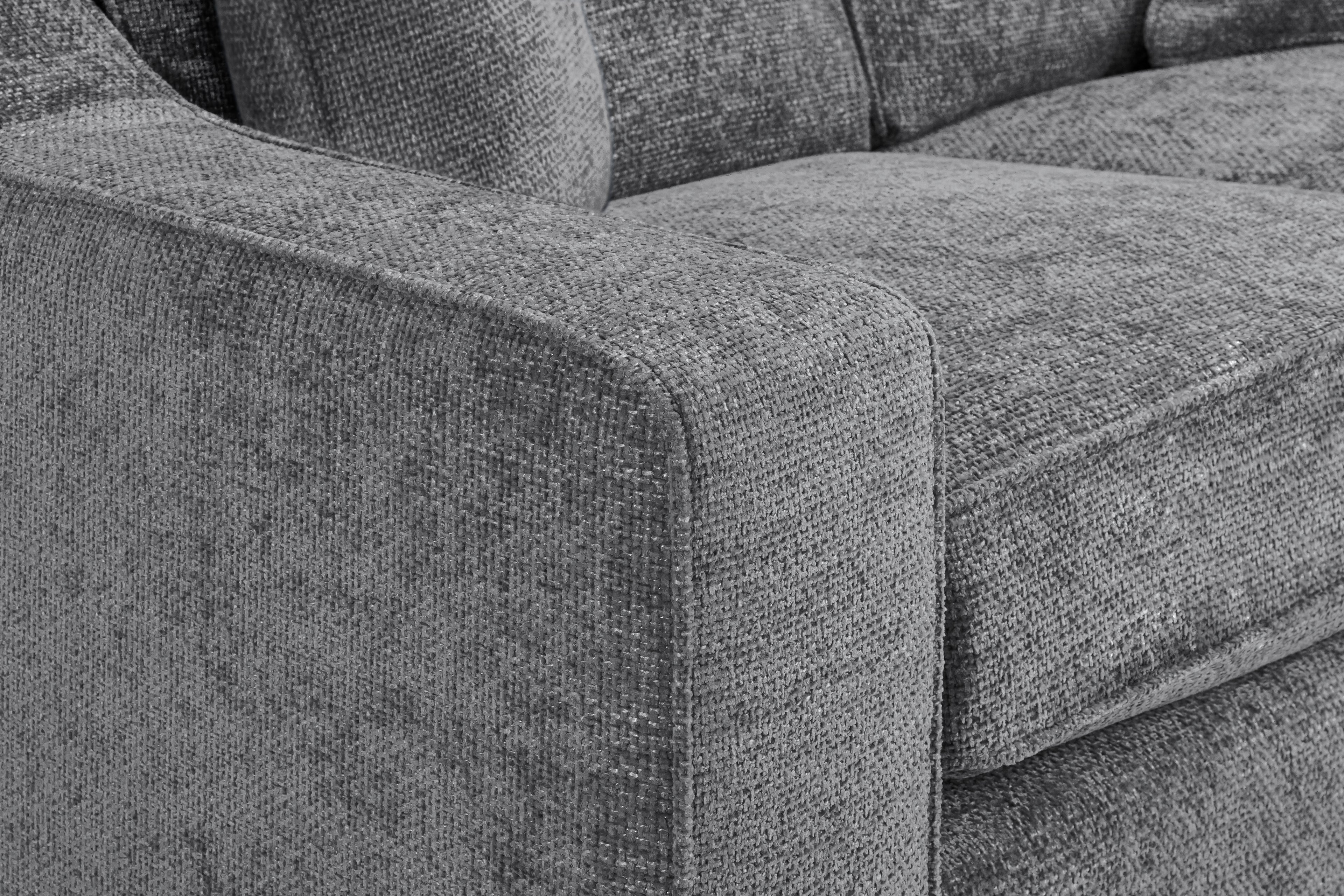 Nebraska Sofa Slate 3 Seater