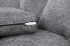 Nebraska Sofa Slate 3 Seater