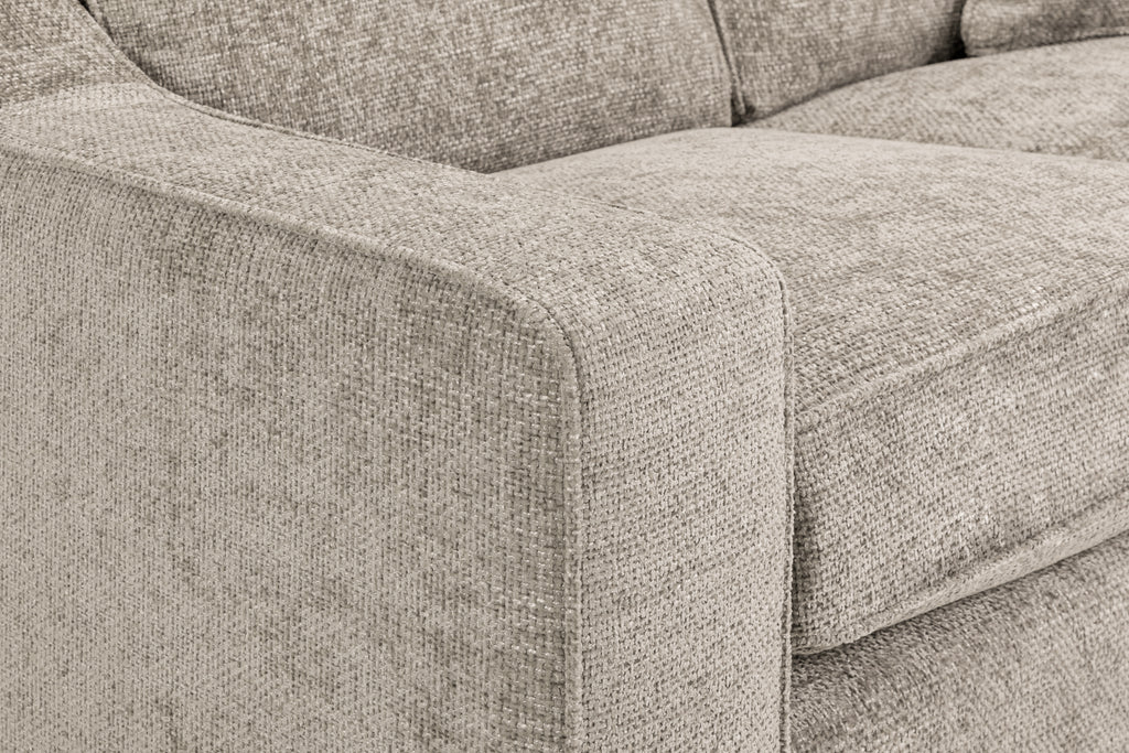 Nebraska Sofa Stone 3 Seater