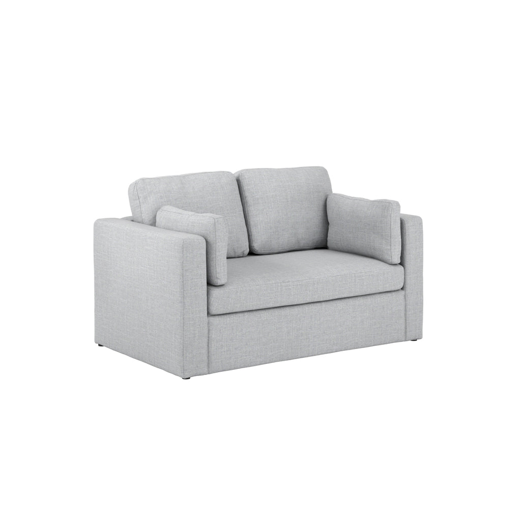 NEWPORT LIGHT GREY 2 SEATER SOFA