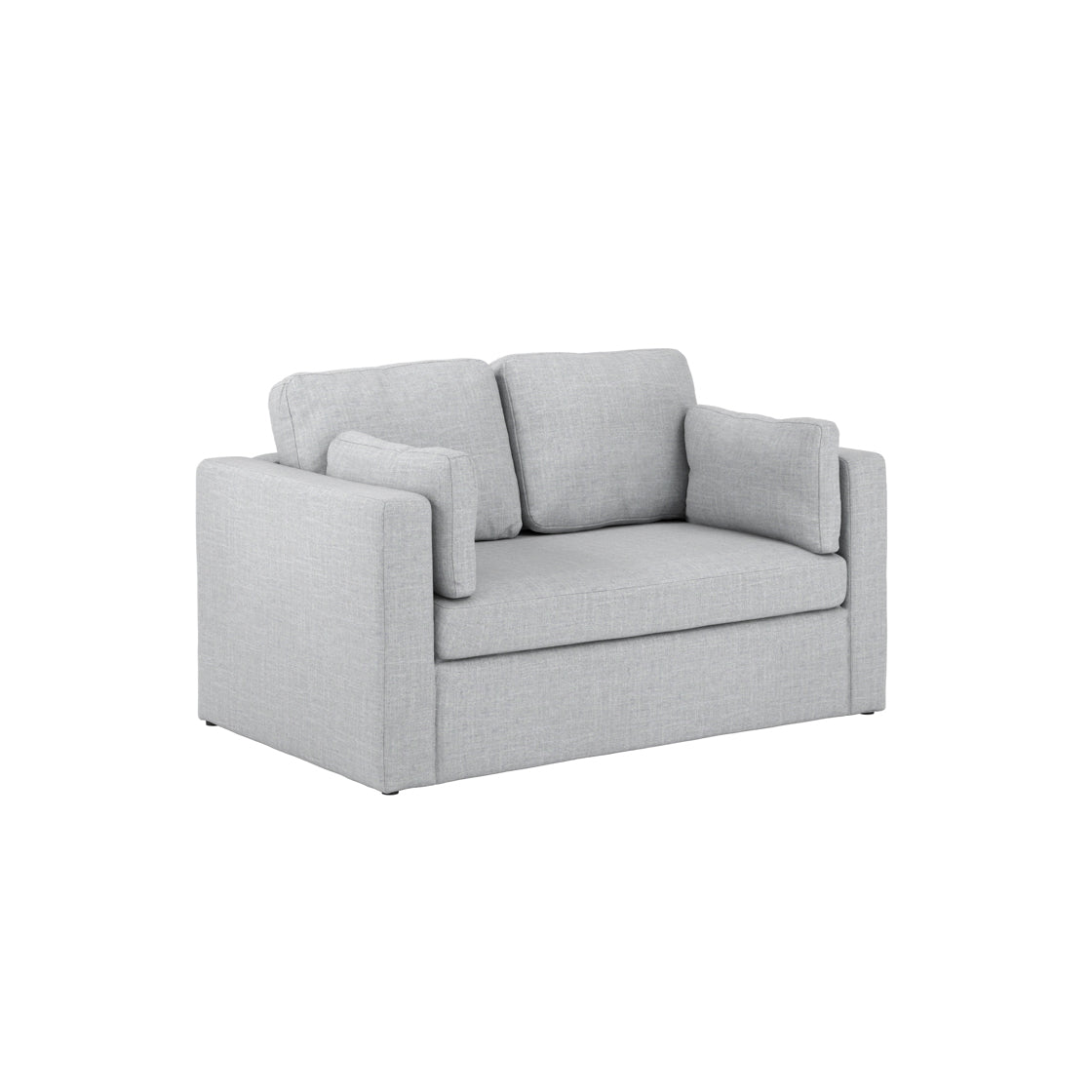 NEWPORT LIGHT GREY 2 SEATER SOFA