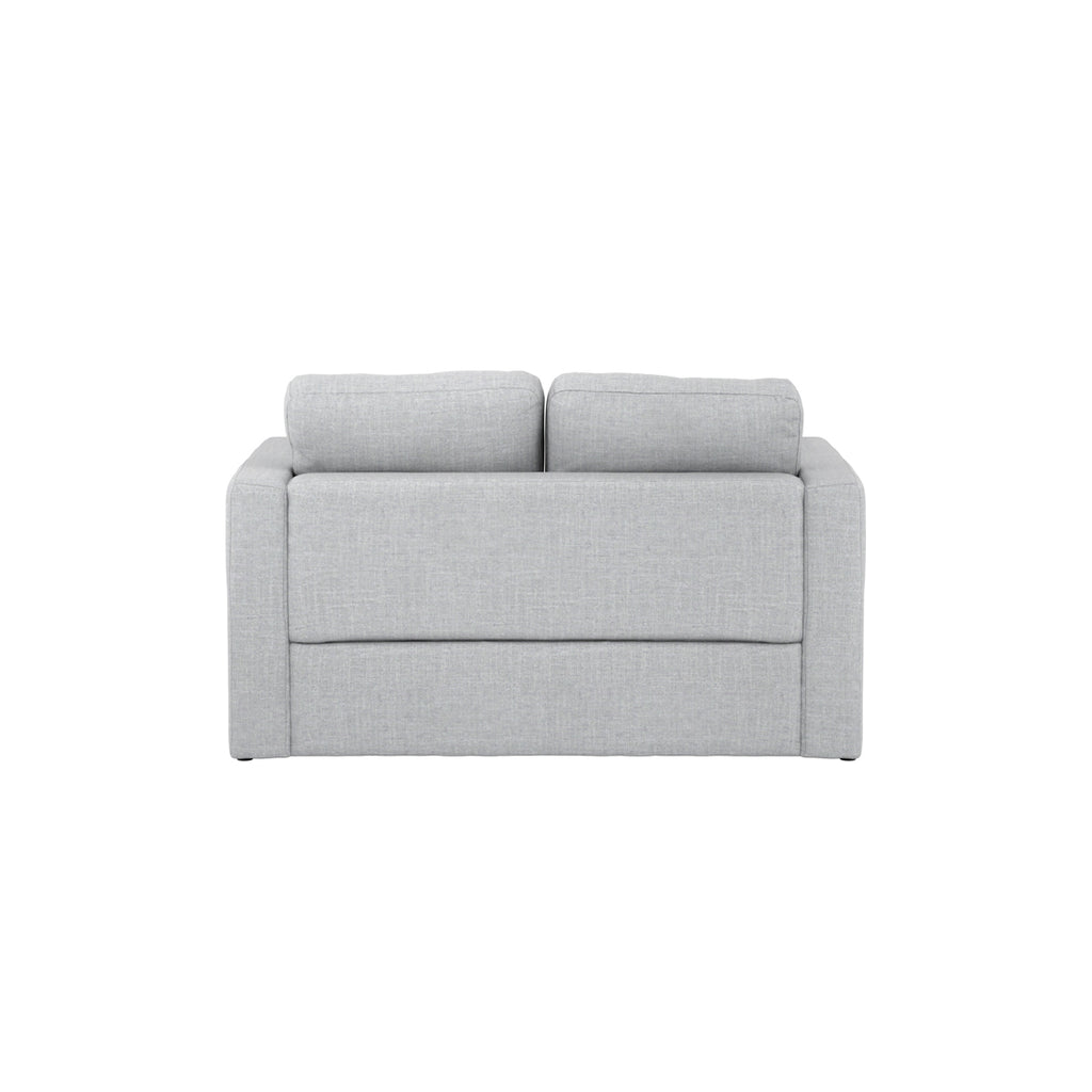 NEWPORT LIGHT GREY 2 SEATER SOFA