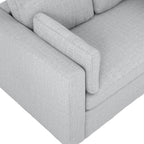 NEWPORT LIGHT GREY 2 SEATER SOFA