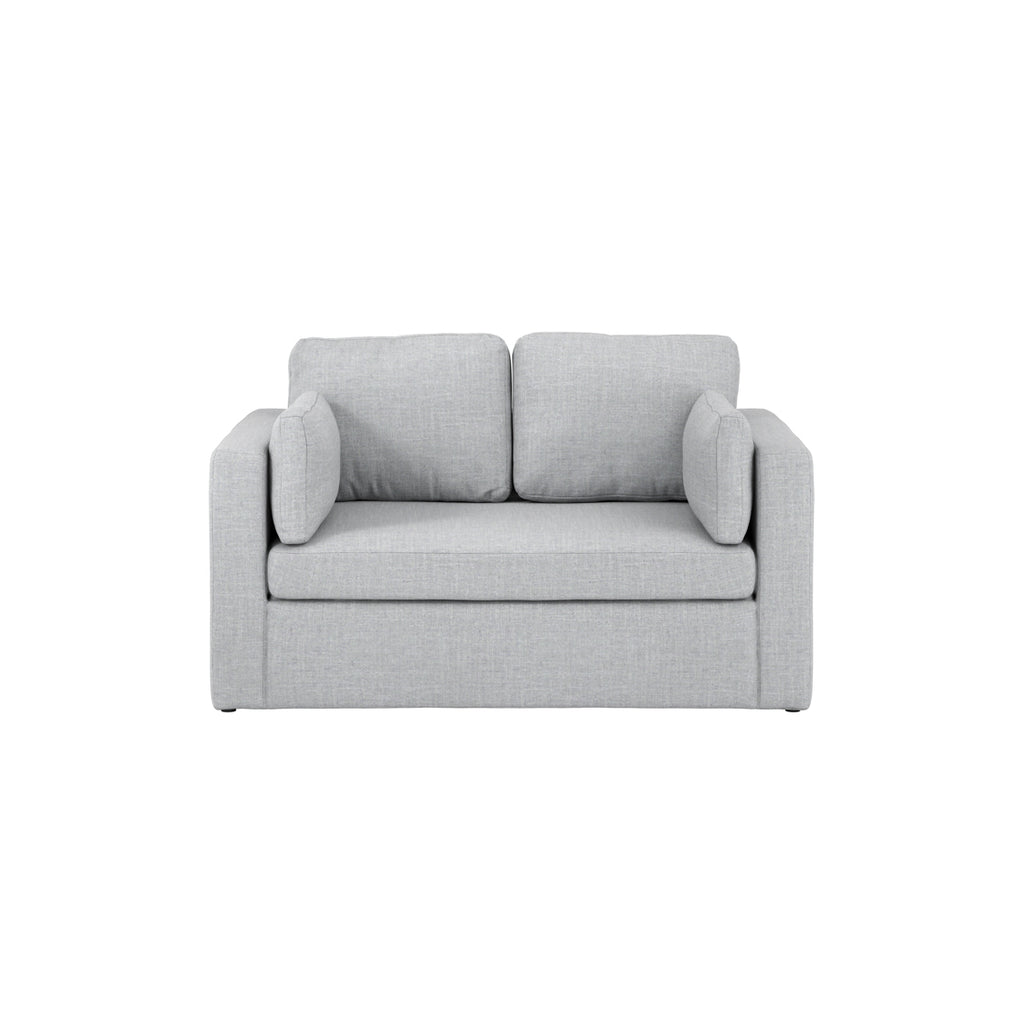 NEWPORT LIGHT GREY 2 SEATER SOFA