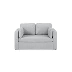 NEWPORT LIGHT GREY 2 SEATER SOFA