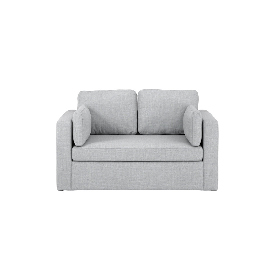 NEWPORT LIGHT GREY 2 SEATER SOFA