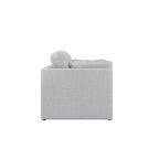 NEWPORT LIGHT GREY 2 SEATER SOFA