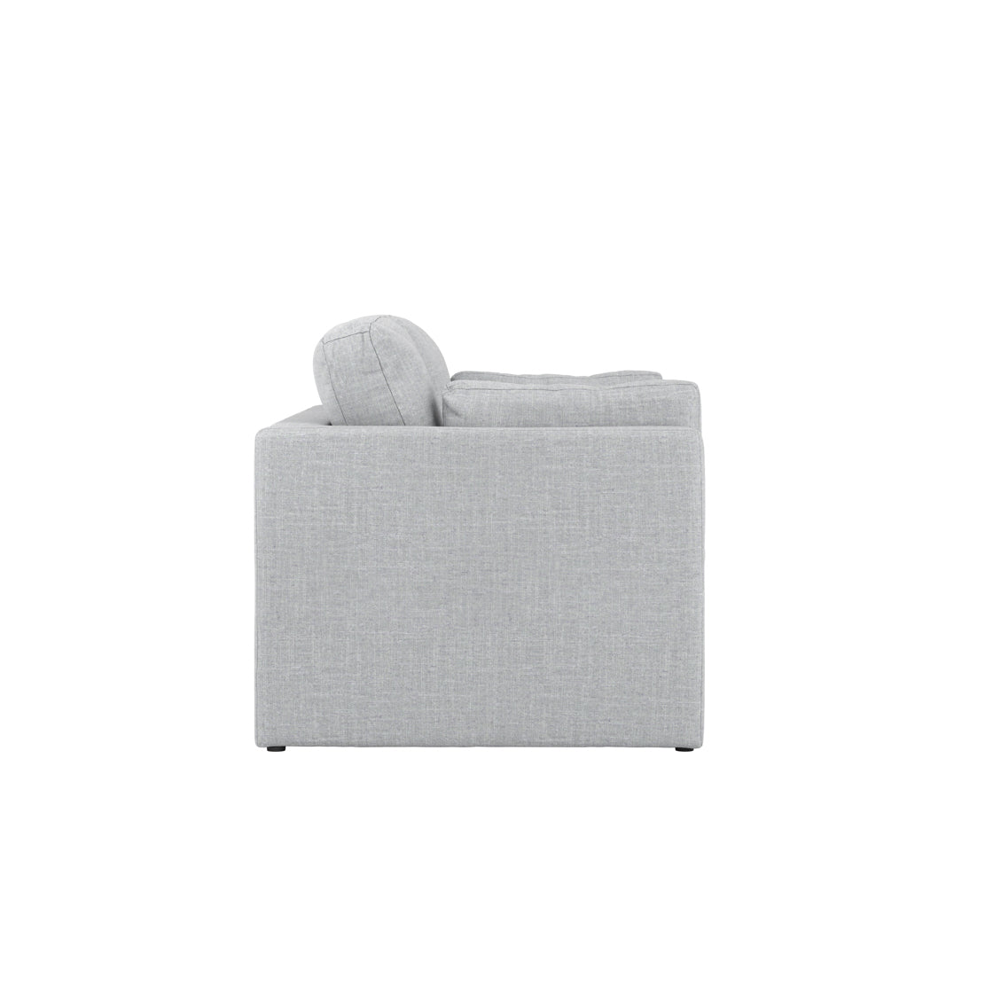 NEWPORT LIGHT GREY 2 SEATER SOFA
