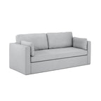 NEWPORT LIGHT GREY 3 SEATER SOFA