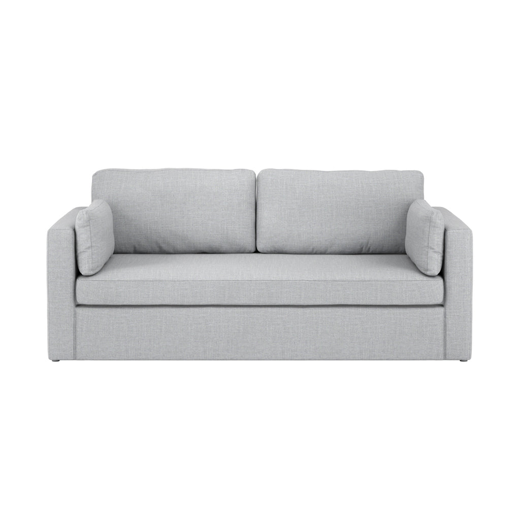 NEWPORT LIGHT GREY 3 SEATER SOFA