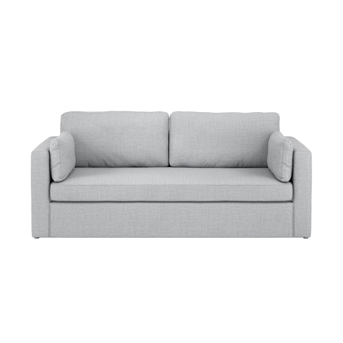 NEWPORT LIGHT GREY 3 SEATER SOFA