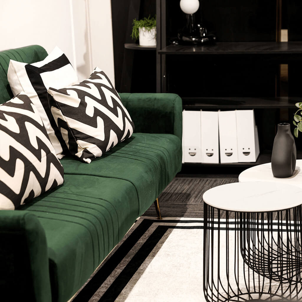 Nico Green Sofa Bed