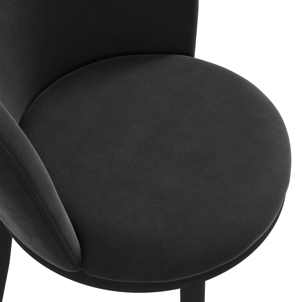 NOVA BLACK / BLACK DINING CHAIR