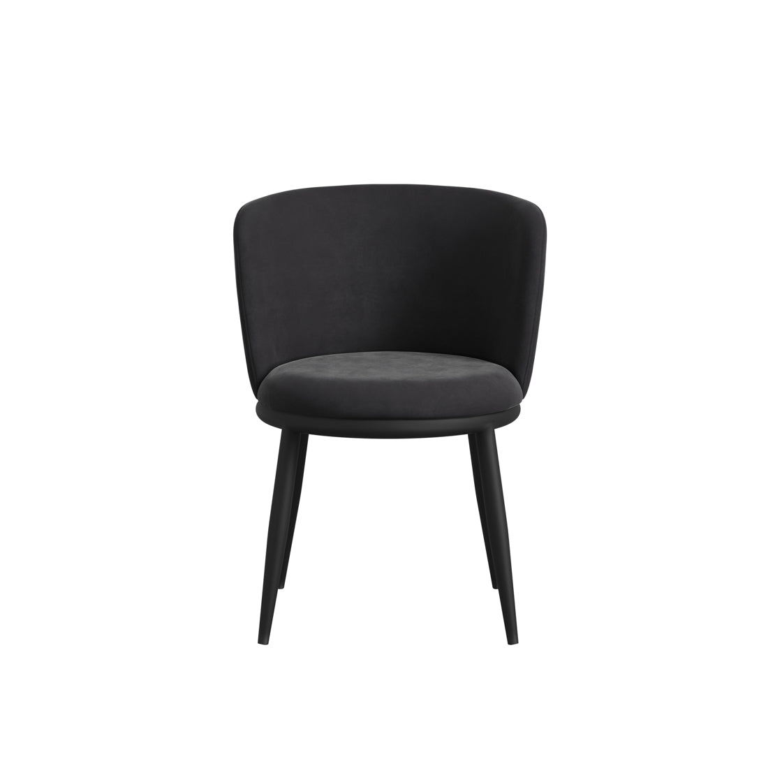 NOVA BLACK / BLACK DINING CHAIR