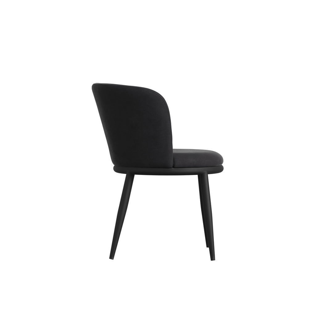 NOVA BLACK / BLACK DINING CHAIR