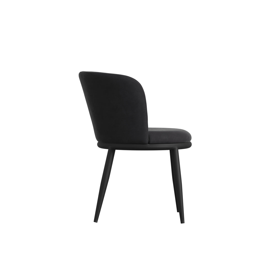NOVA BLACK / BLACK DINING CHAIR