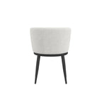 NOVA IVORY / BLACK DINING CHAIR
