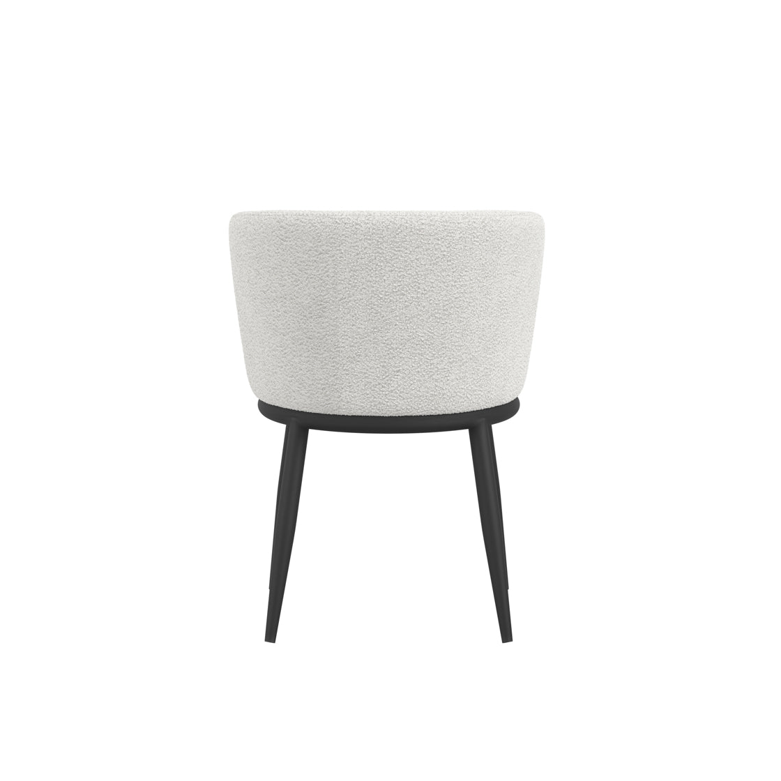 NOVA IVORY / BLACK DINING CHAIR
