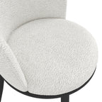 NOVA IVORY / BLACK DINING CHAIR