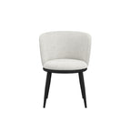 NOVA IVORY / BLACK DINING CHAIR