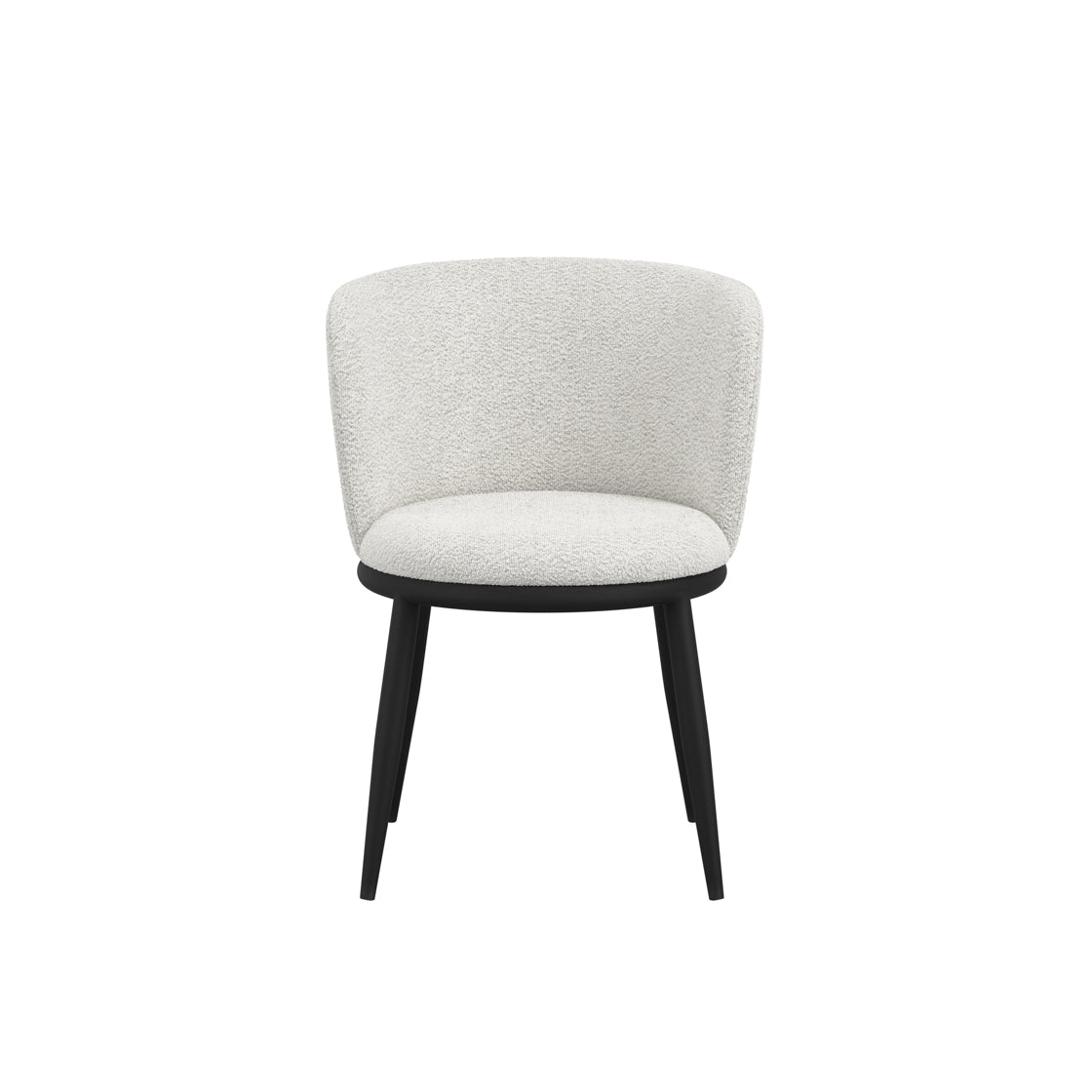 NOVA IVORY / BLACK DINING CHAIR