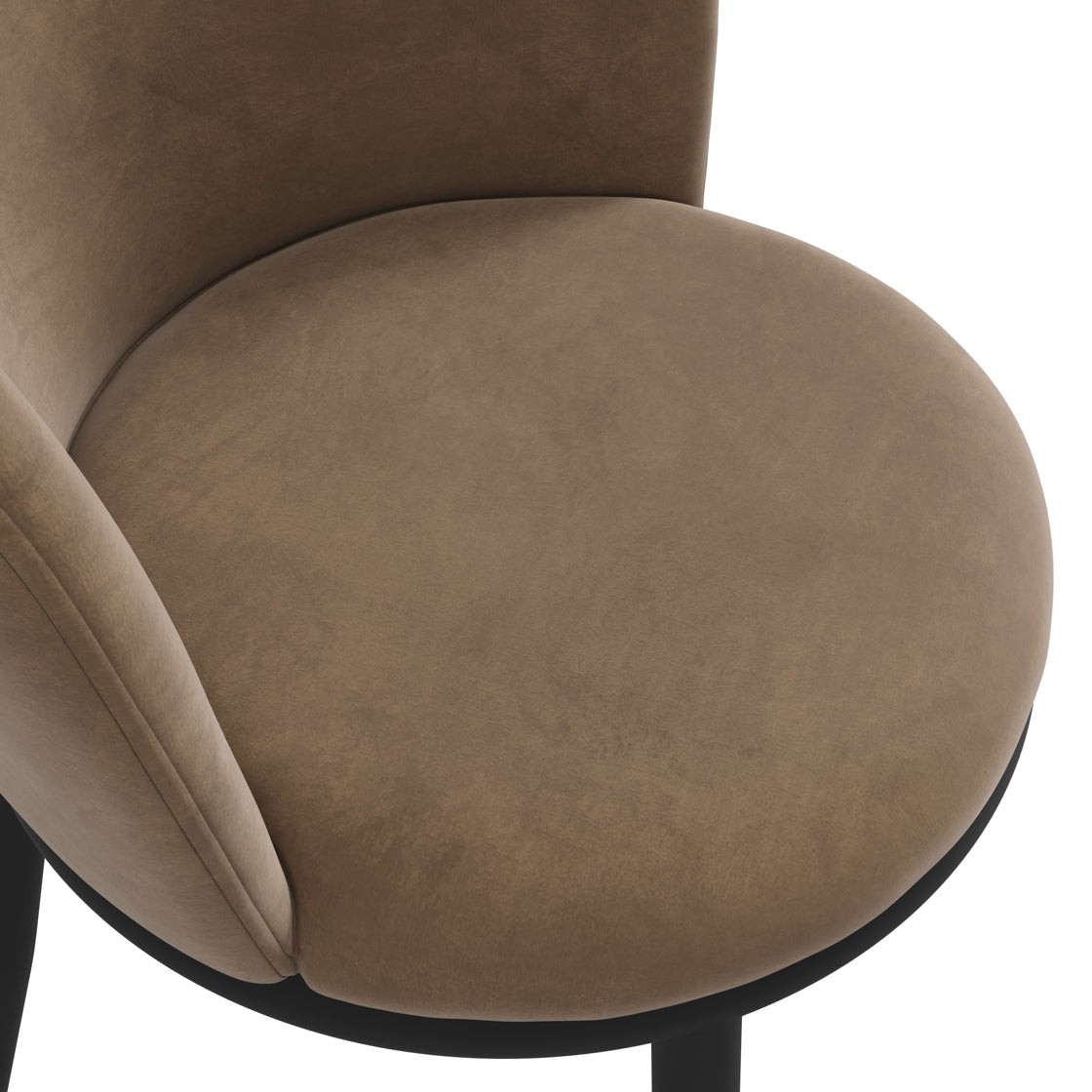 NOVA MOLE / BLACK DINING CHAIR