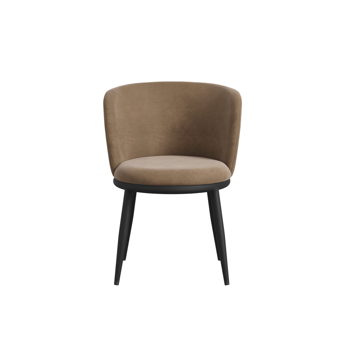 NOVA MOLE / BLACK DINING CHAIR