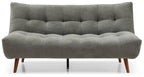 Venus Washed Olive Chenille Lux Sofa Bed