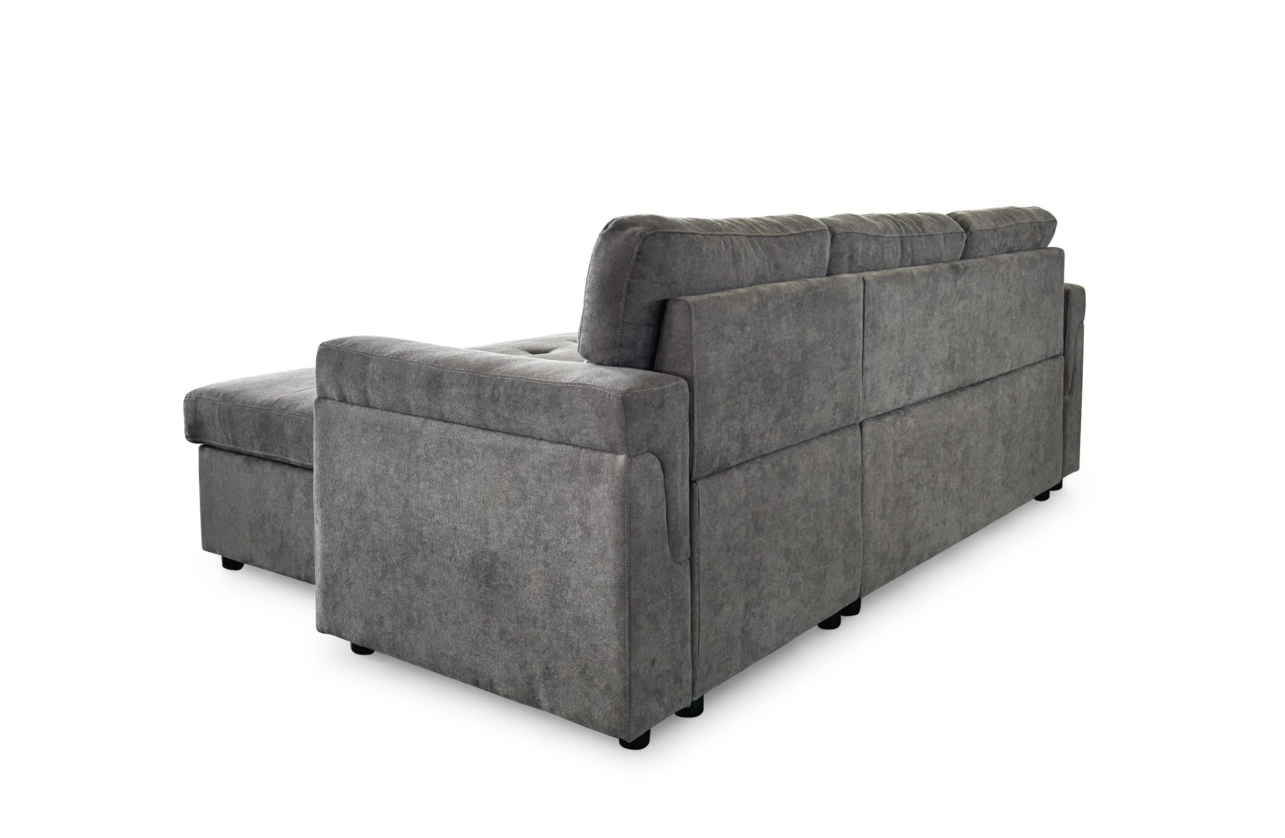 Omniya Sofabed Grey Universal Left Or Right Corner with Storage