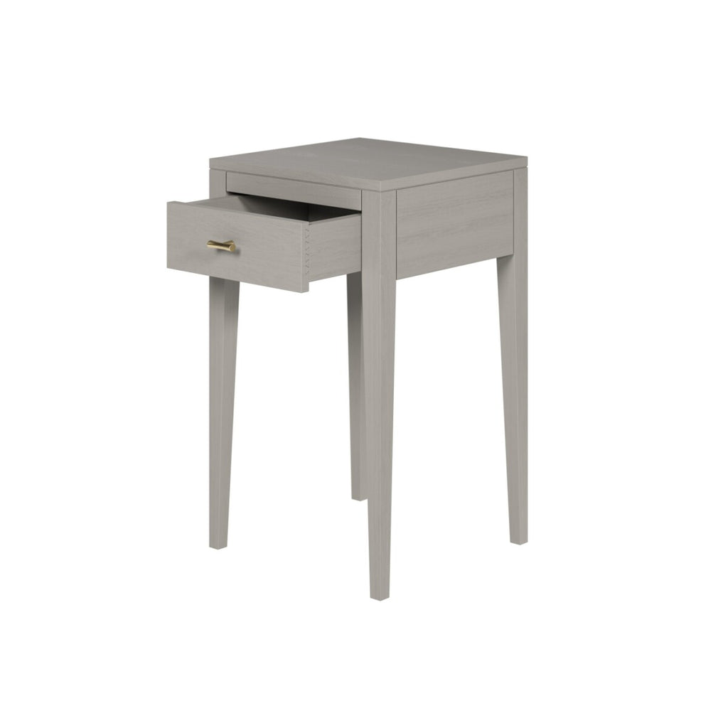 Pablo Bedside Grey One Drawer
