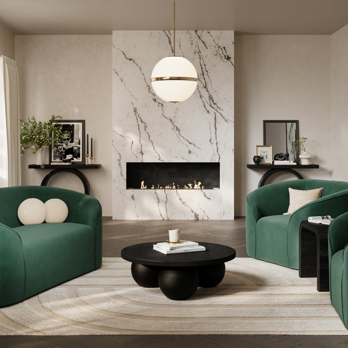 ZUMA FOREST GREEN SOFA