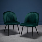 Orla Dining Chair Green (Pack of 2)