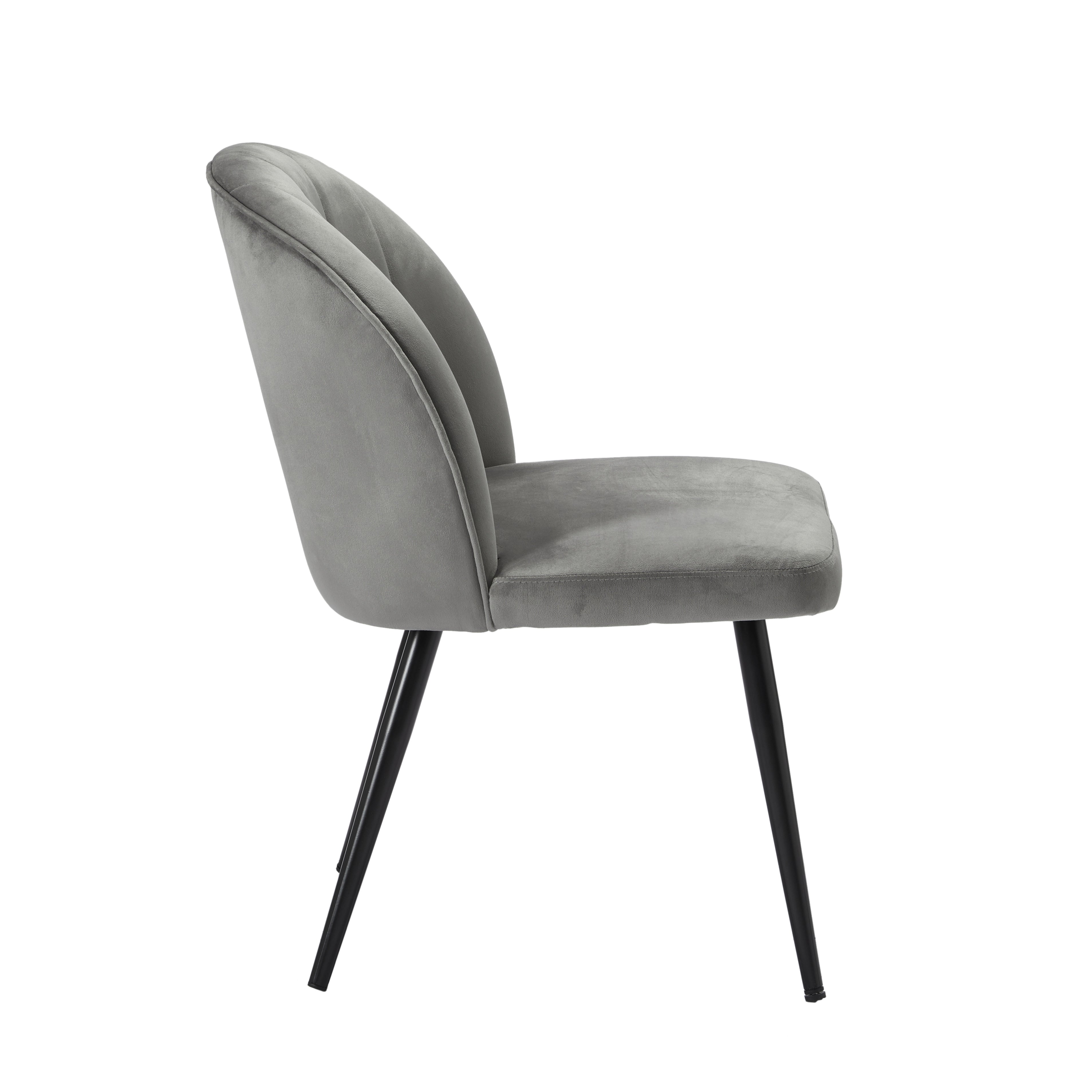 Orla Dining Chair Grey (Set Of 2)
