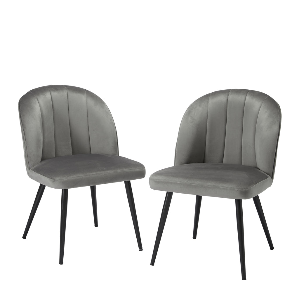 Orla Dining Chair Grey (Set Of 2)
