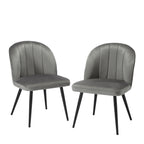 Orla Dining Chair Grey (Set Of 2)