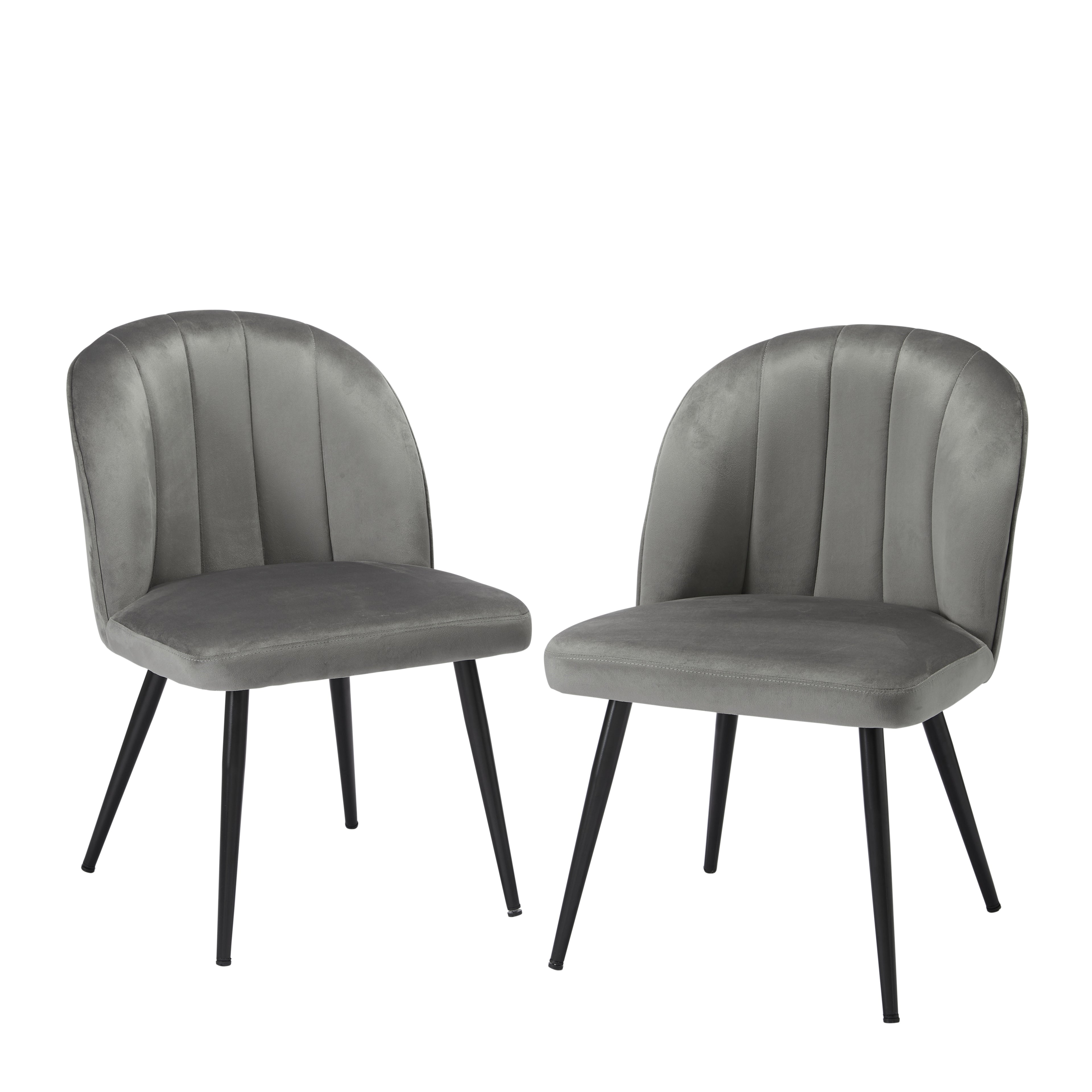 Orla Dining Chair Grey (Set Of 2)
