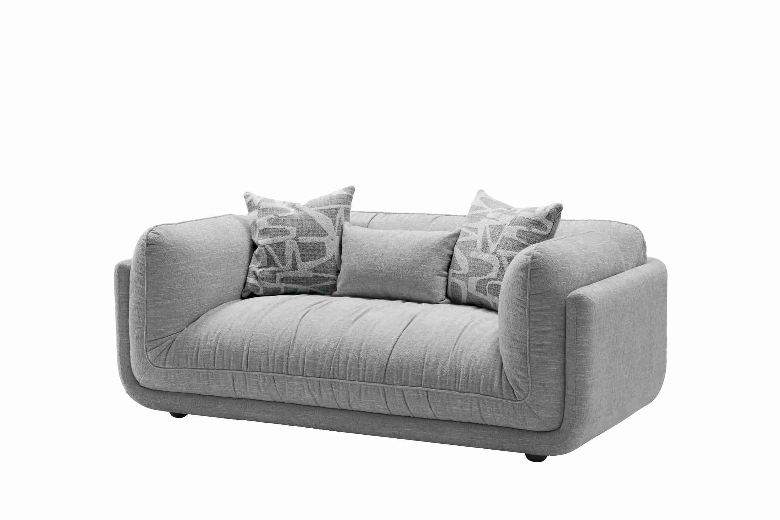 Oxford Sofa 2 Seater in Grey