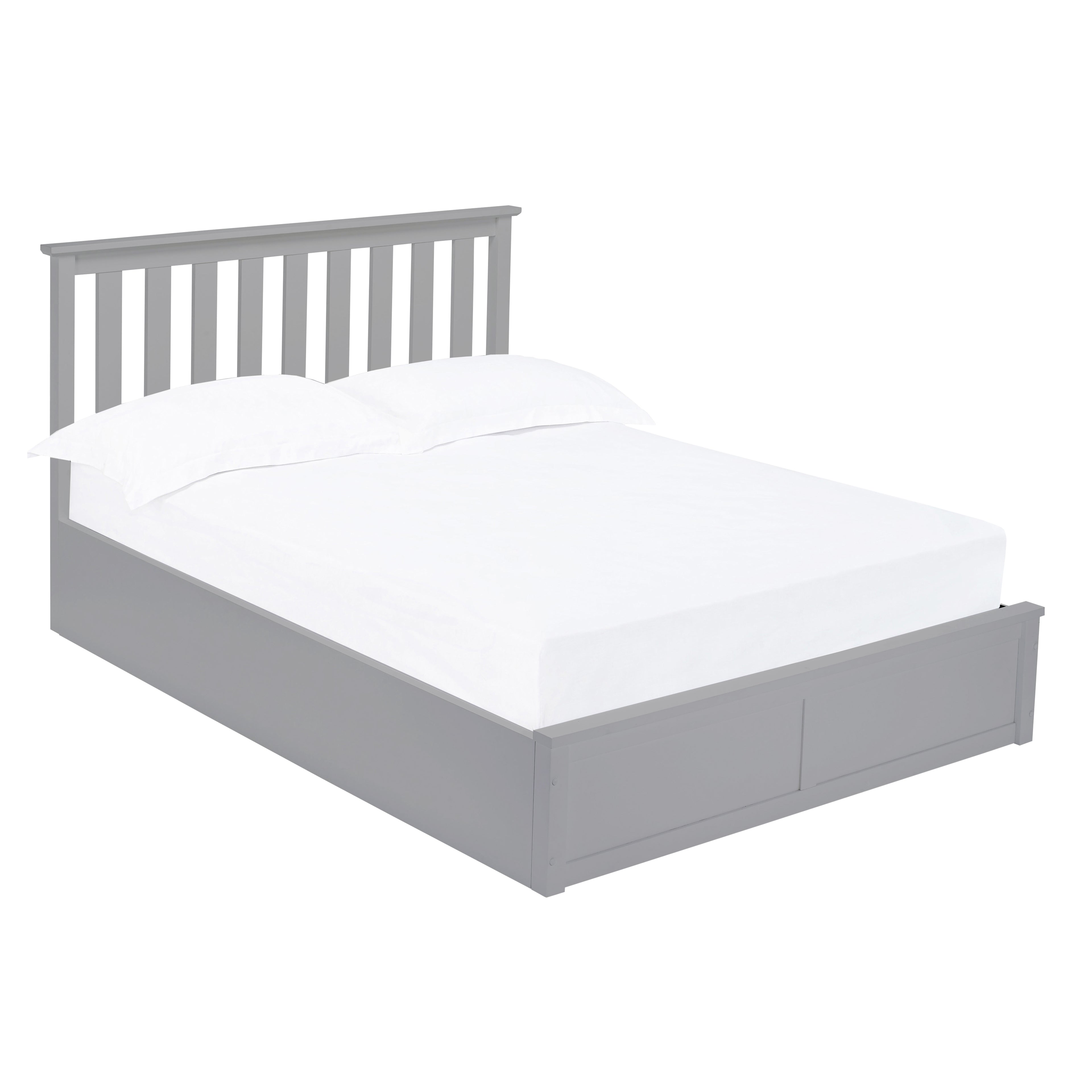 Oxford Kingsize Bed Grey