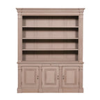 Painted Bookcase Display Cabinet