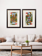 c1888 King & Queen of Hearts