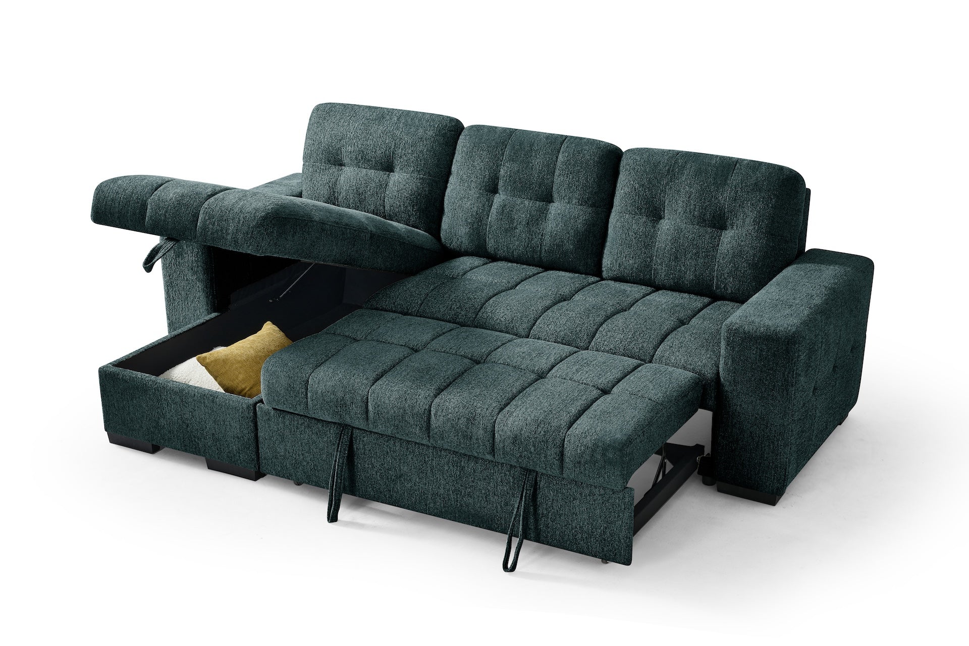 Palermo Universal Corner Sofabed Blue Eastley | Kip | Quercioli | Barete | Metropolitan | Portobello | Aissa Style