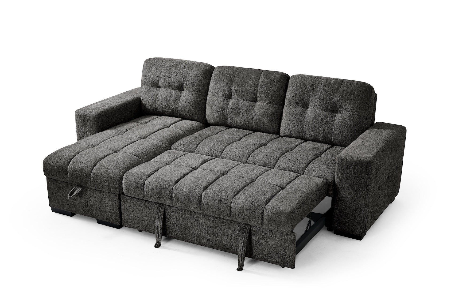 Palermo Universal Corner Sofabed Grey