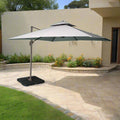 Light Grey 3 x 3 Meter Parasol And Base