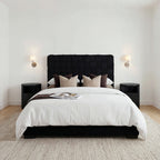 Pasadena Black Double Bed