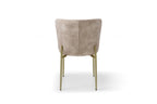 Pietra Dining Chair Champagne Fabric