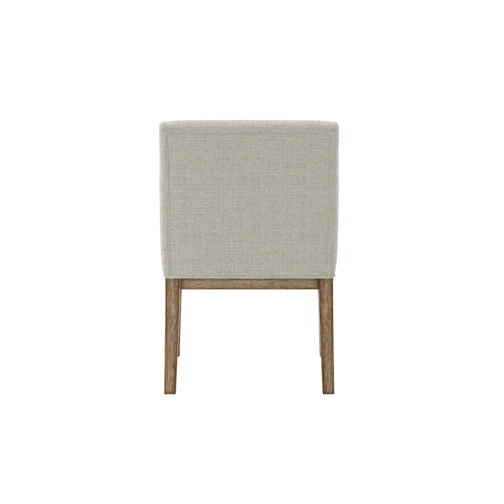 PIPER BISQUE BRUSHED WOOD DINING CHAIR