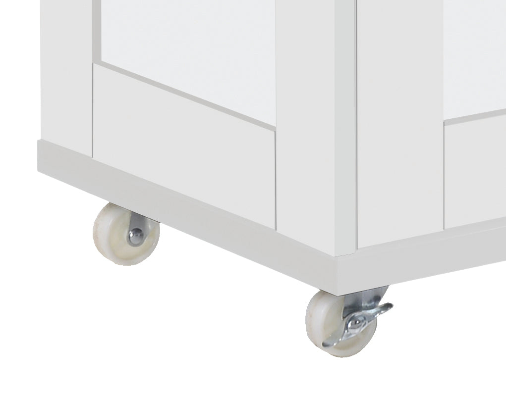 Portland Kitchen Island White